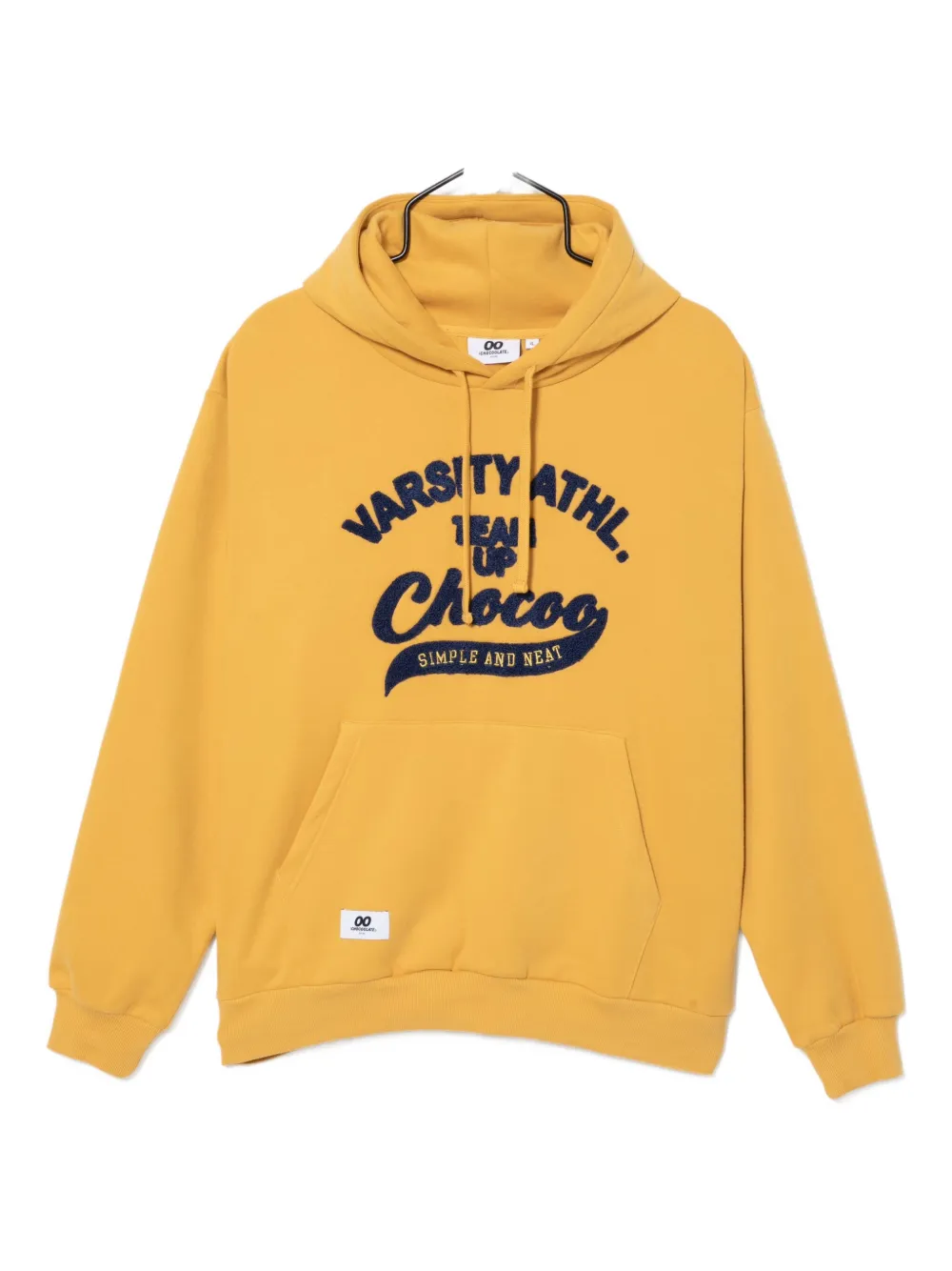 Chocoolate Logo-appliqué Hoodie In Yellow