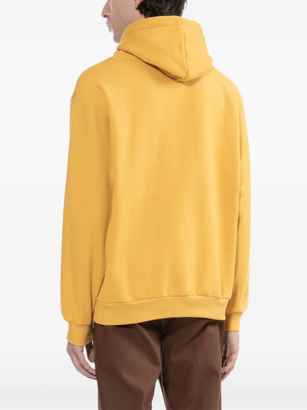 CHOCOOLATE Hoodie met logo-applicatie Geel