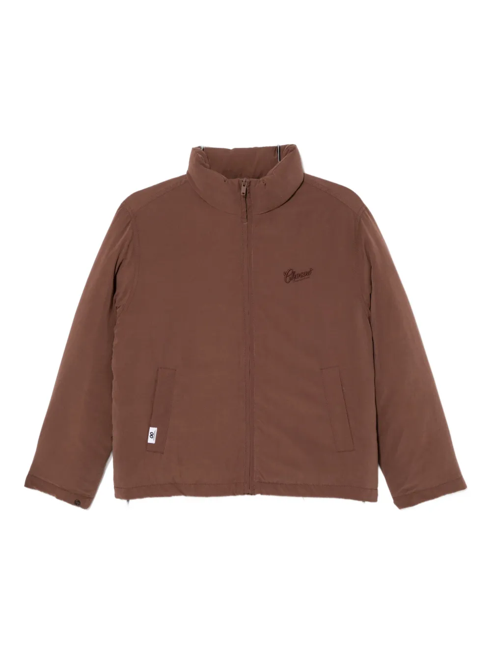 CHOCOOLATE logo-embroidered jacket | Brown | Image 1