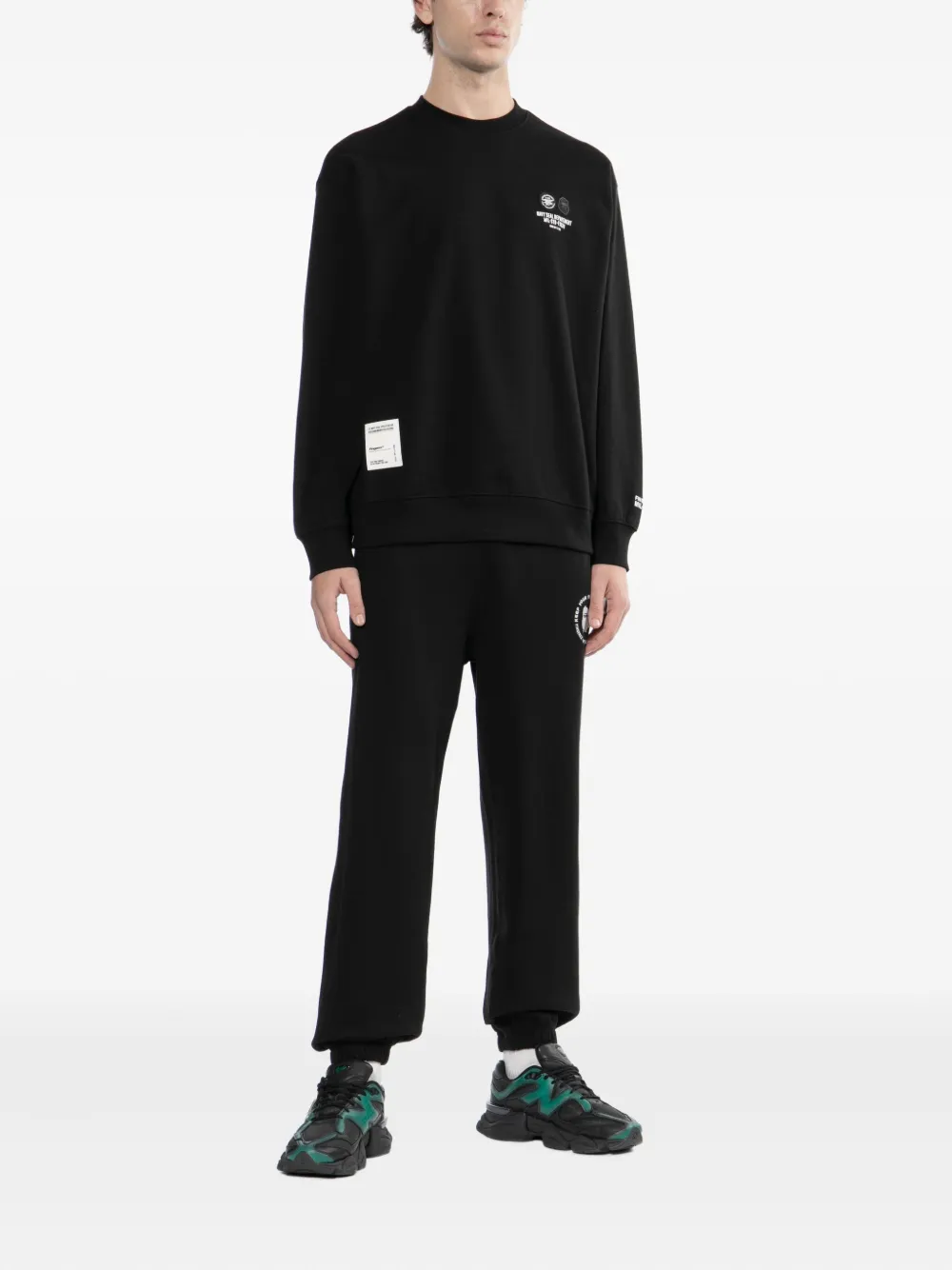 FINGERCROXX Joggingbroek met logo - Zwart