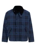 Barbour check windbreaker - Blue