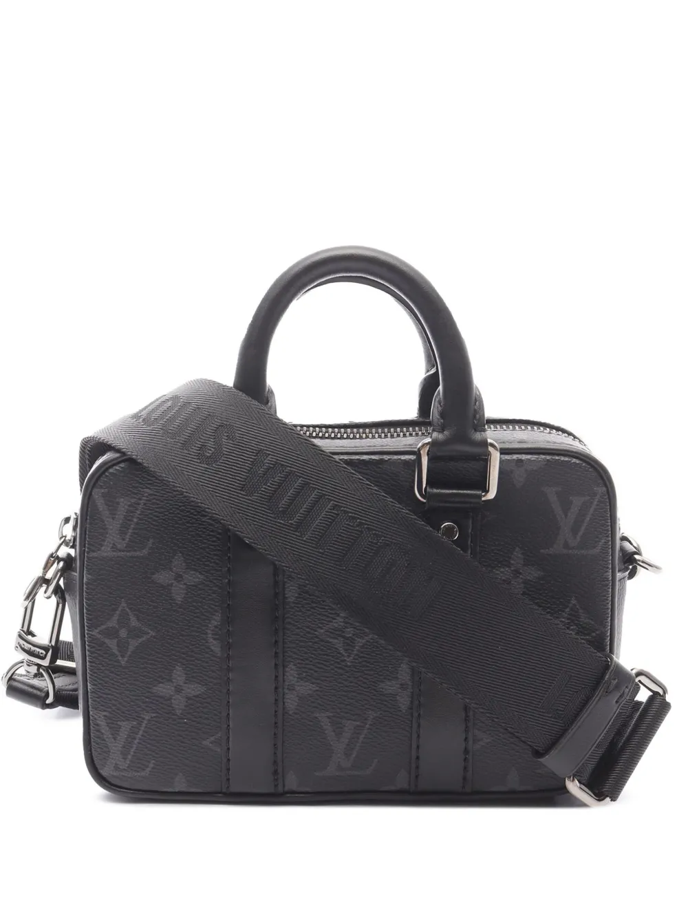 Louis Vuitton Pre-Owned 2021-2025 ナノ モノグラム エクリプス ポルト ドキュメント ヴォワヤージュ Louis Vuitton Pre-Owned 2021-2025 ナノ モノグラム エクリプス ポルト ドキュメント ヴォワヤージュ
