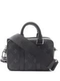 Louis Vuitton Pre-Owned 2021-2025 Nano Monogram Eclipse Porte Documents Voyage satchel - Black
