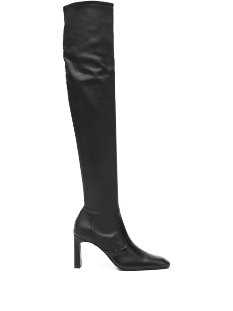 TOTEME square-toe leather boots