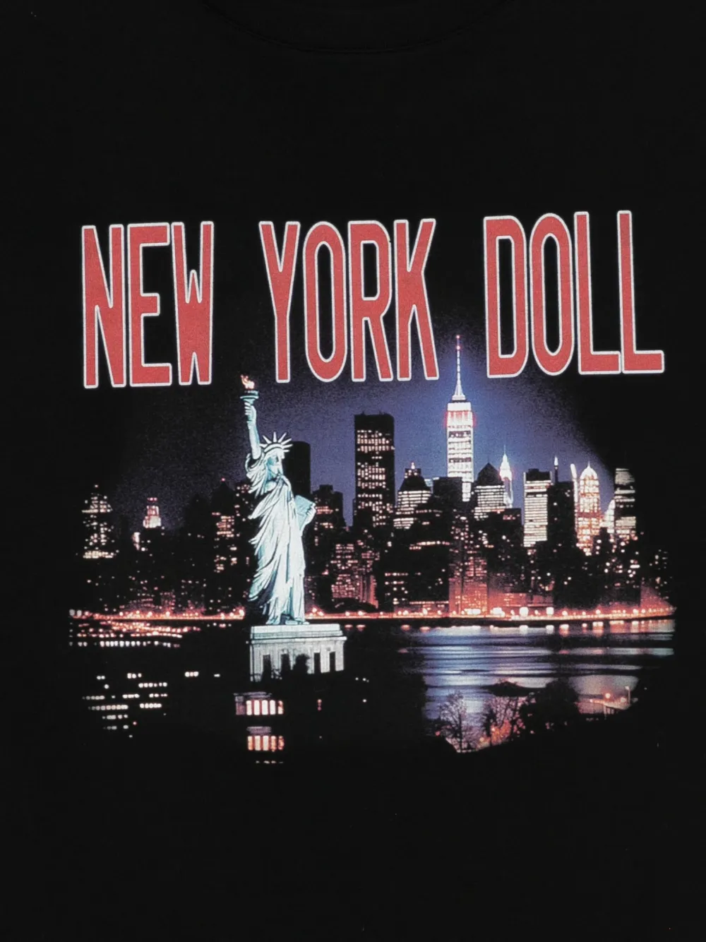 DSQUARED2 New York Doll T-shirt Zwart