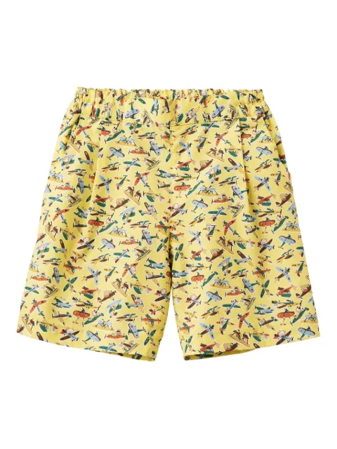 familiar printed shorts
