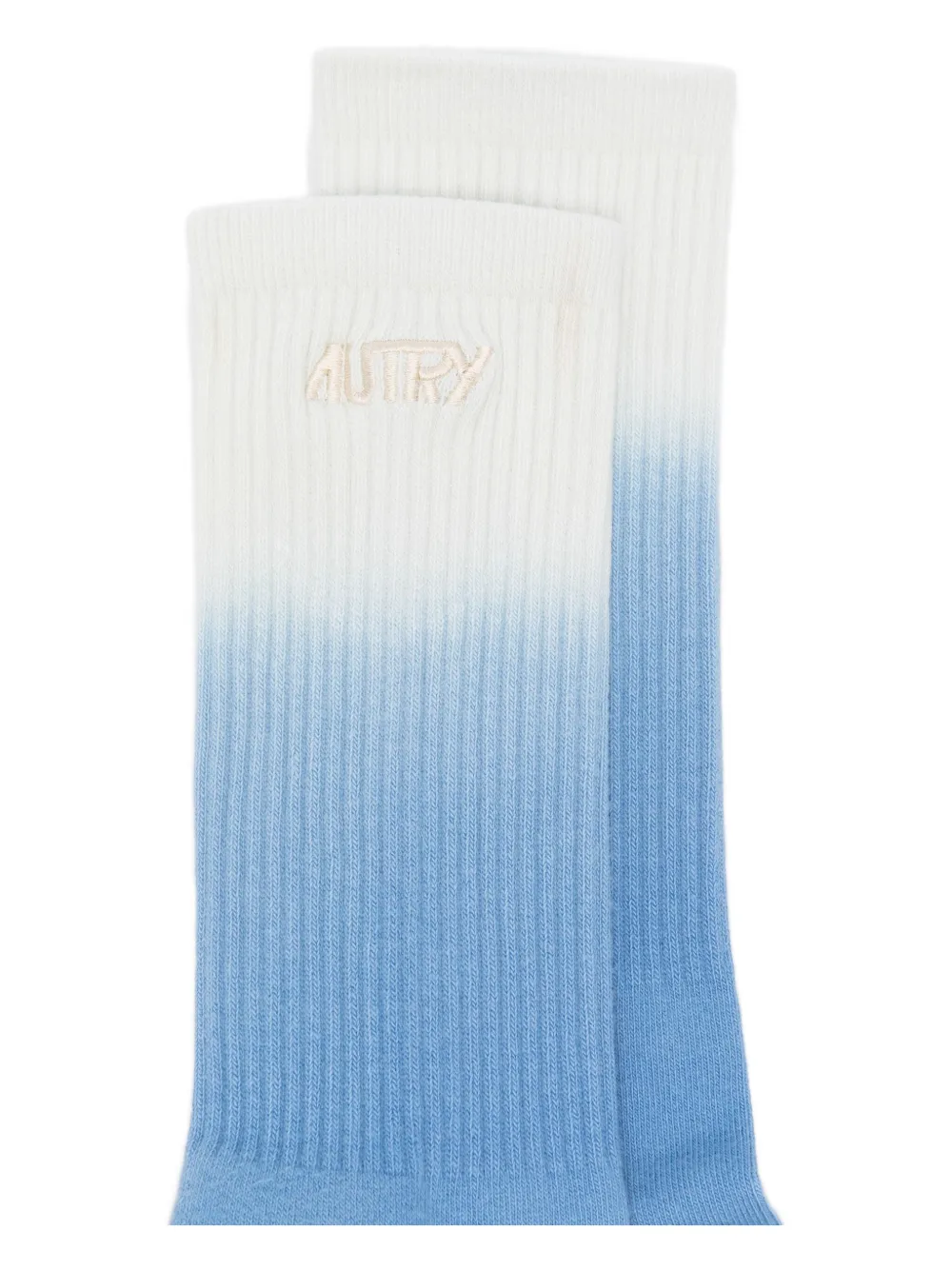 Autry Sokken met tie-dye logo Blauw