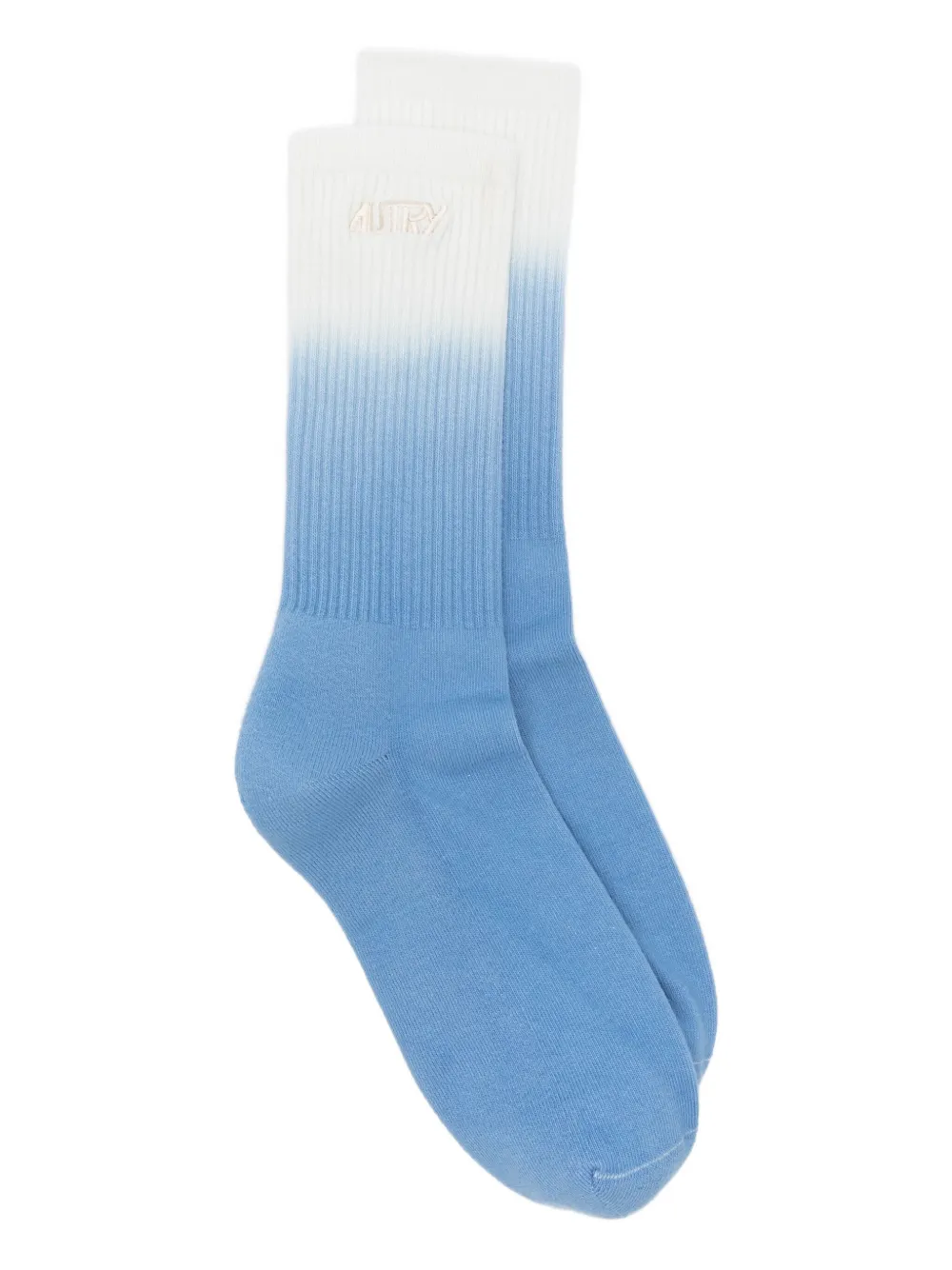 Autry tie-dye logo socks | Blue | Image 1