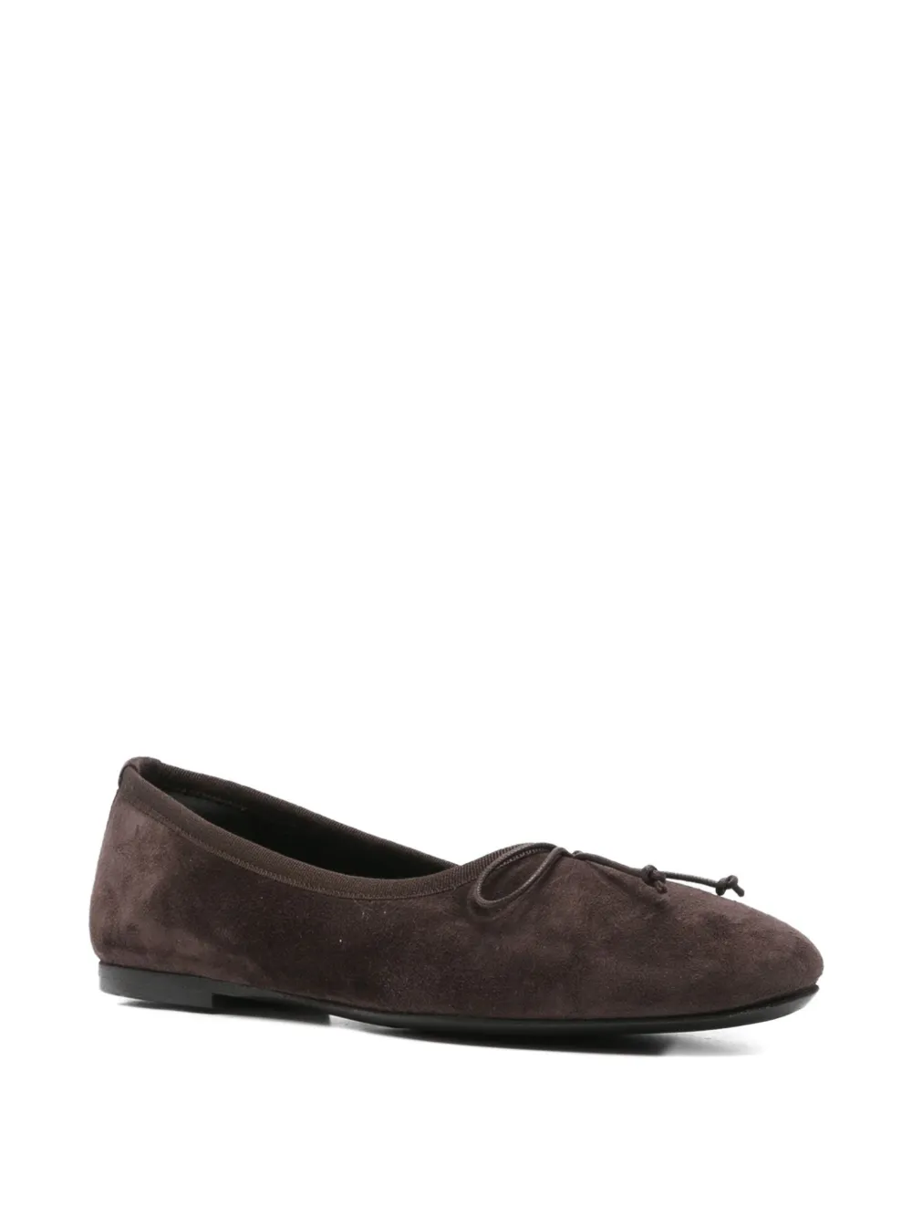 Fabio Rusconi bow-detail ballet flats - Bruin