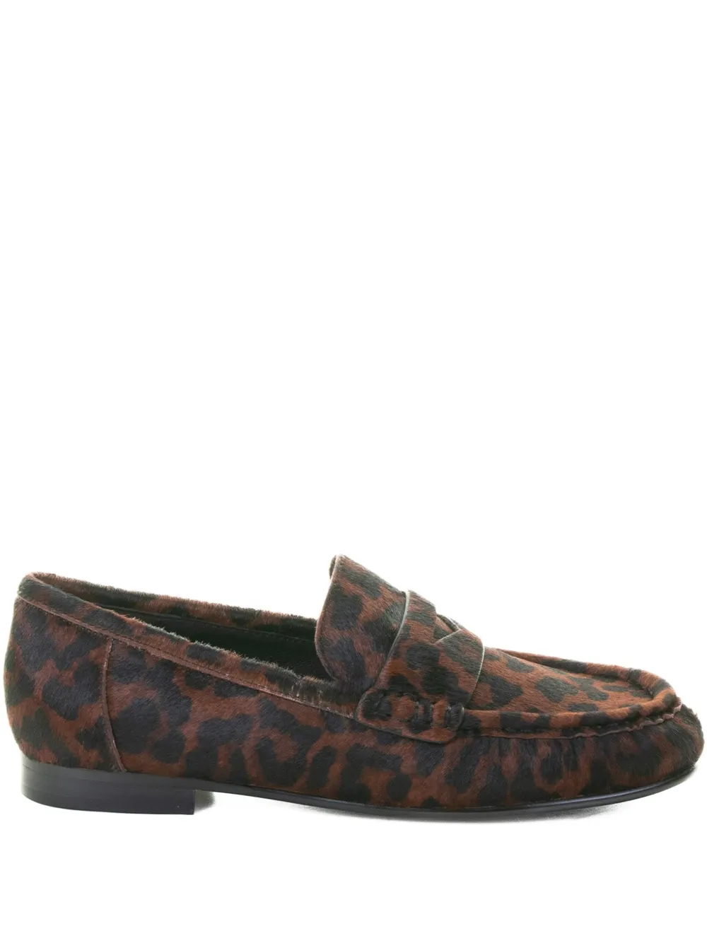 Bibi Lou leopard-print loafers Brown