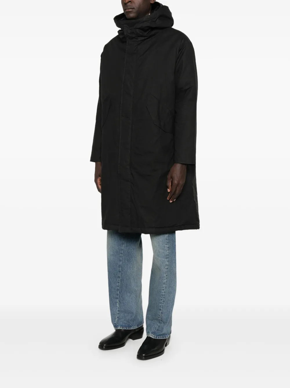 Sunflower Parka met capuchon Zwart