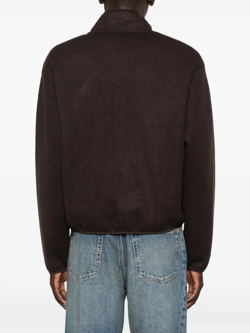 Sunflower Half-zip Sweatshirt In Brown