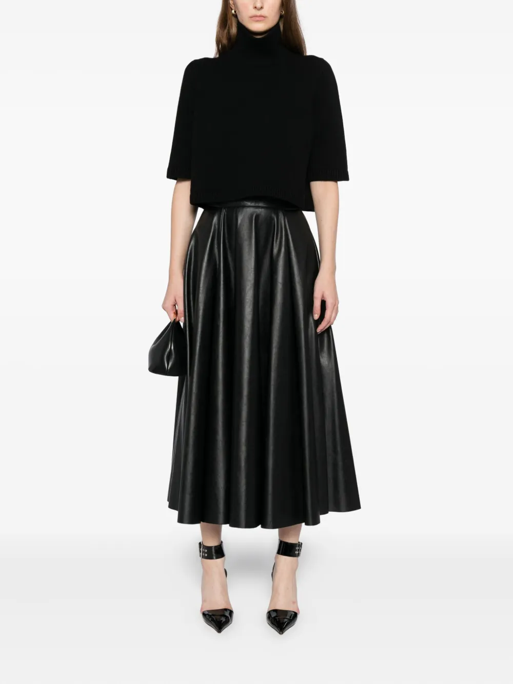 Alaïa high-neck short-sleeve jumper | Sweaters | Image 2