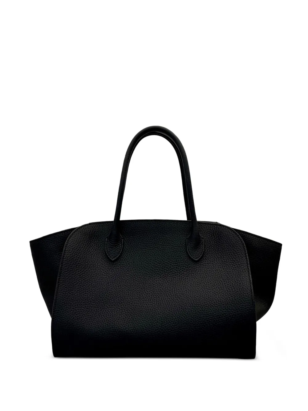The Row Curved Top-handle Shoulder Bag In Black