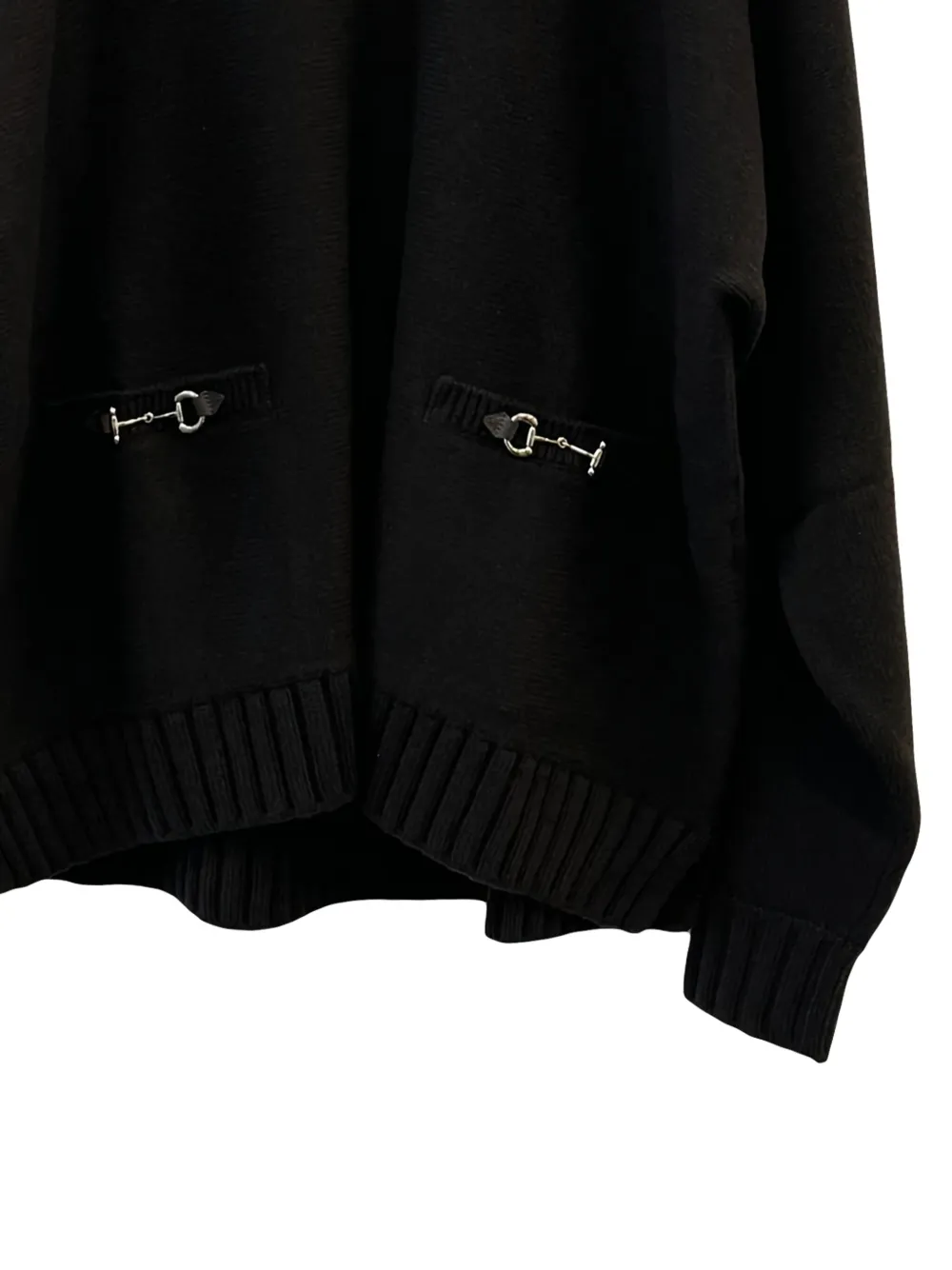 Gucci horsebit pocket turtleneck top | Sweaters | Image 2