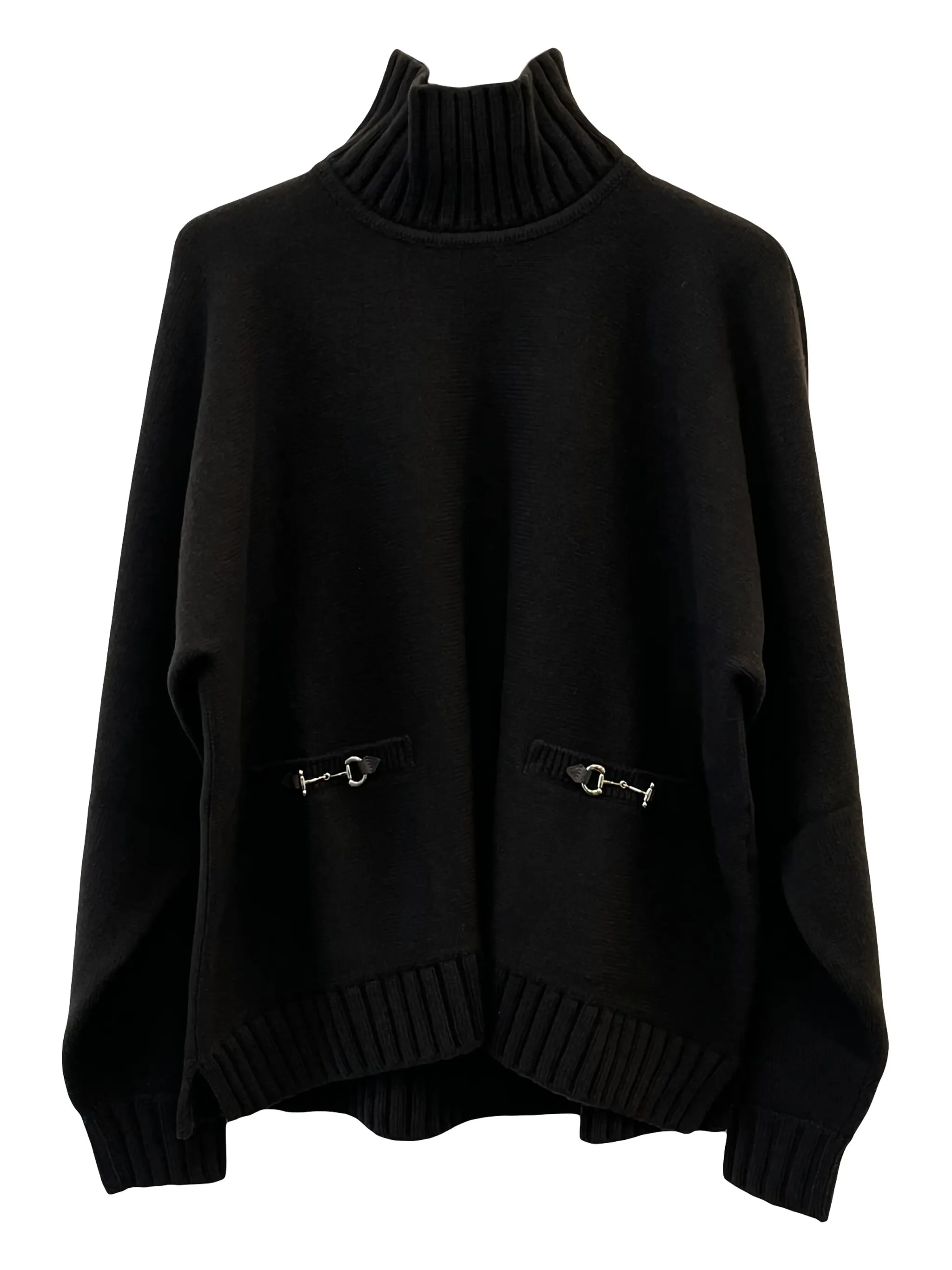 Gucci horsebit-detail turtleneck sweater