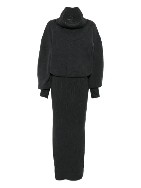 Jacquemus wool-blend turtleneck dress