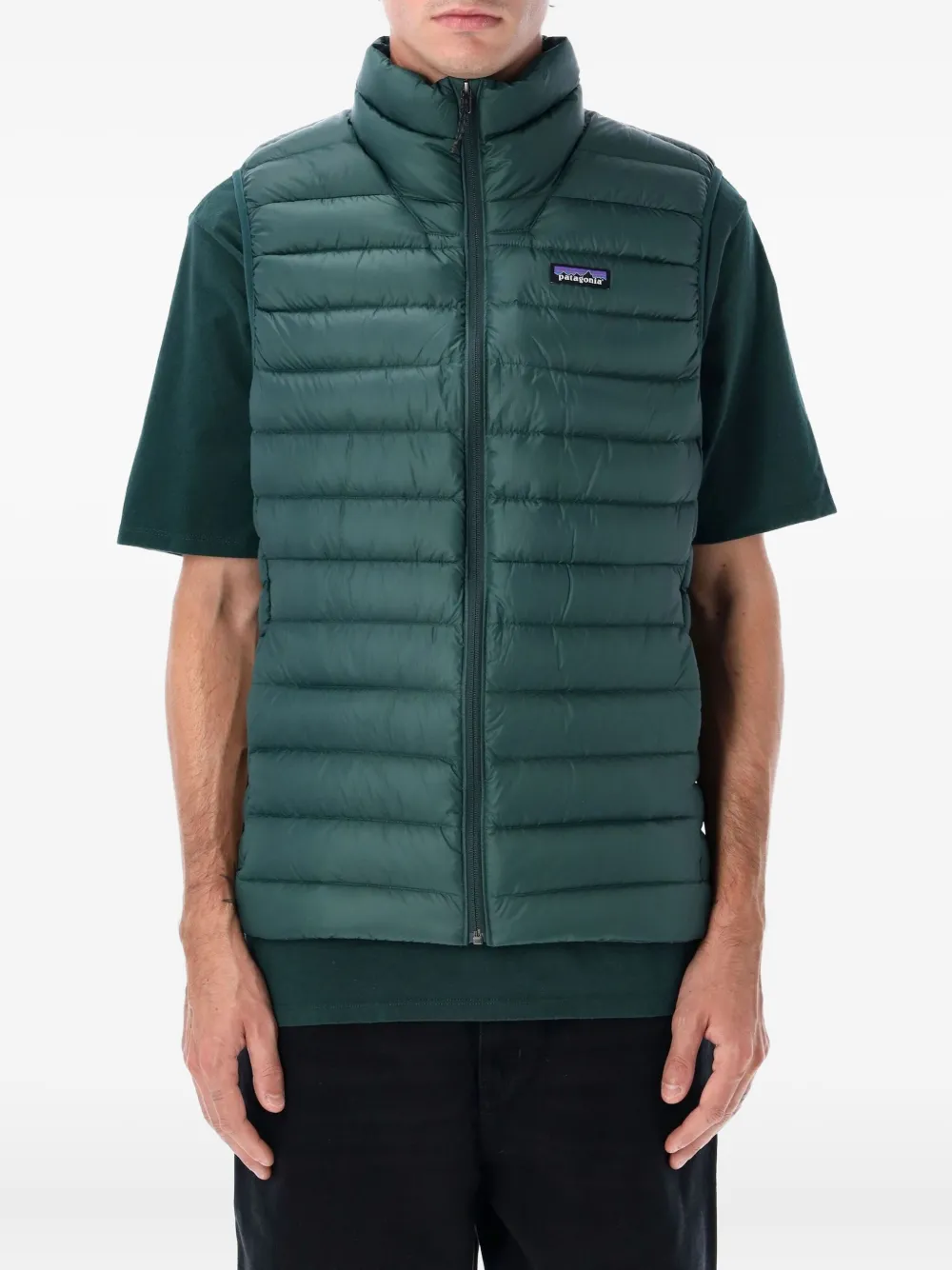 Patagonia ダウンベスト - グリーン Patagonia ダウンベスト - グリーン
