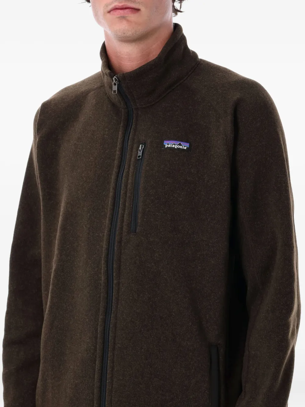 Patagonia Better Sweater fleece jack met rits Bruin