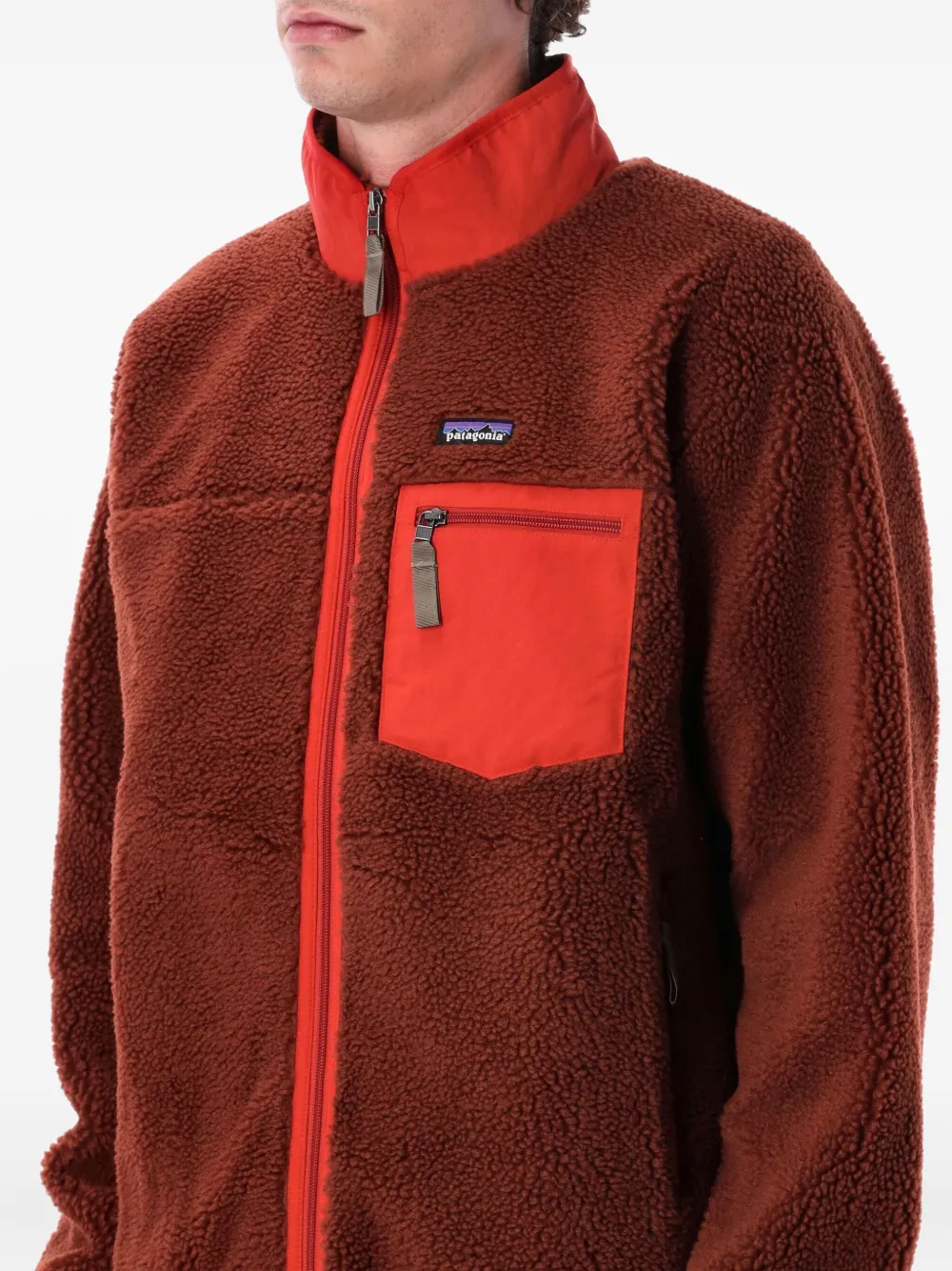 Patagonia Retro-X fleece jack Oranje