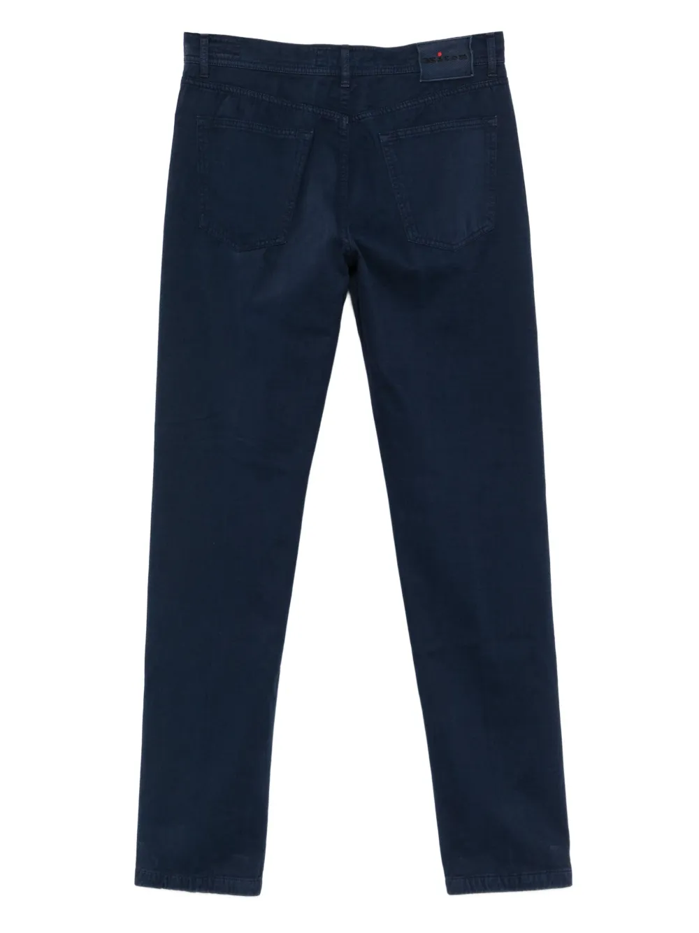 Kiton button-fastening tapered trousers | Tapered Pants | Image 2
