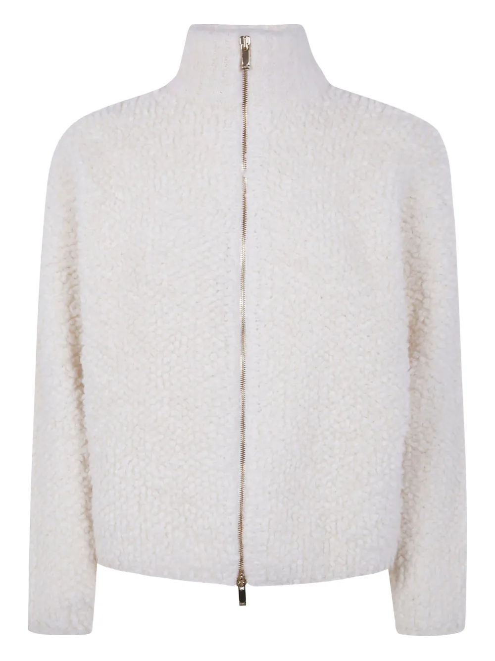 Max Mara zip-up cardigan | White | Image 1
