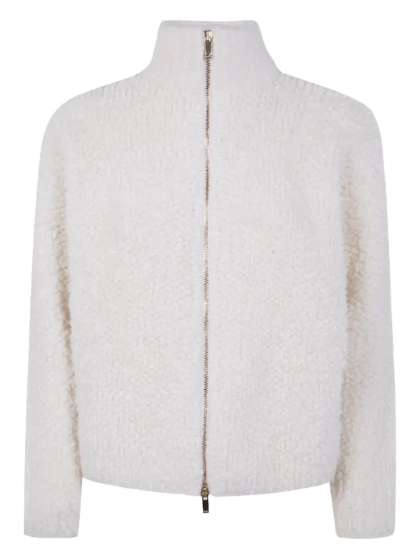 Max Mara ジップアップ カーディガン | ホワイト | FARFETCH JP