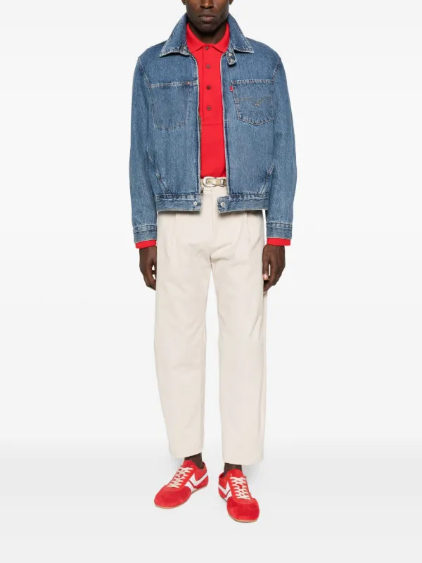 Levi's ジップアップ デニムジャケット | ブルー | FARFETCH JP