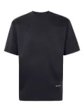 Snow Peak logo-detail T-shirt - Black