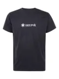 Snow Peak logo-print T-shirt - Black