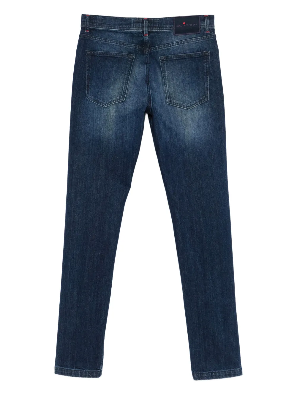 Kiton whiskering-effect jeans | Slim-Fit Jeans | Image 2