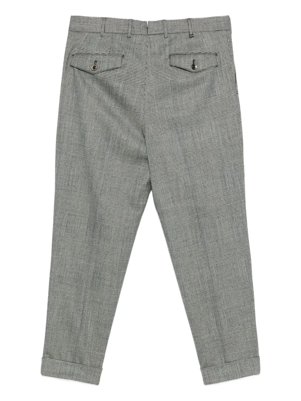 PT Torino checked wool cuffed trousers | Pantalones de vestir | Image 2