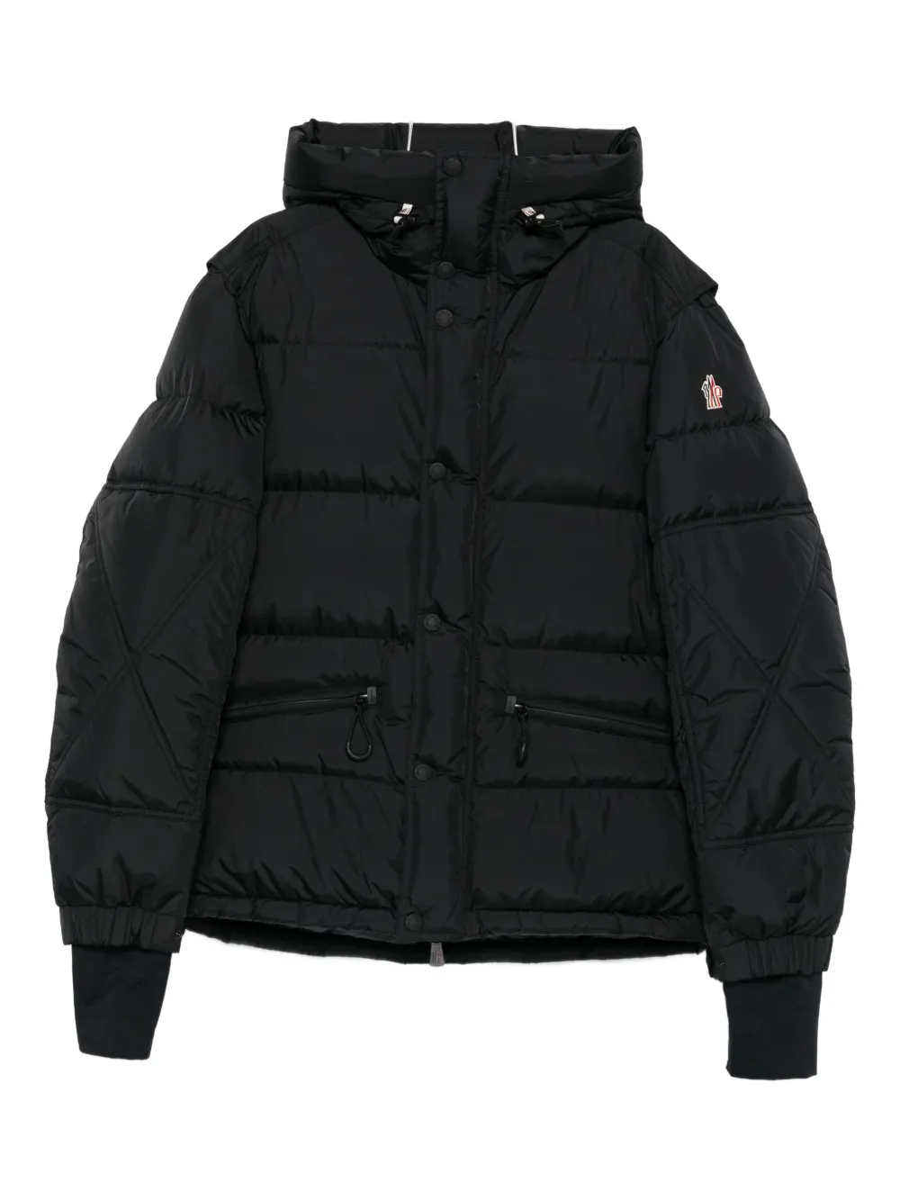 Moncler quilted hooded jacket | Black | Image 1