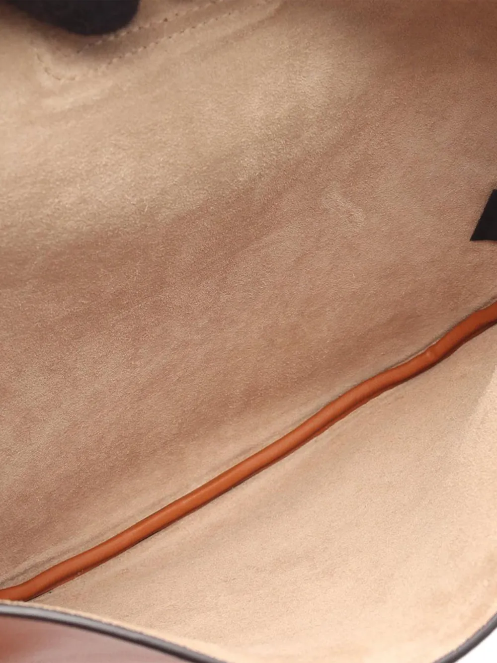 Pre-owned Fendi 2010-2025 Small Leather Croissant Hobo Bag In Brown