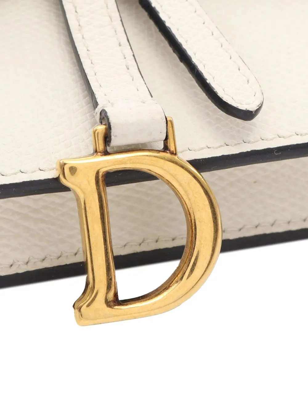 Christian Dior Pre-Owned 2010-2025 Grained Calfskin Saddle Pouch belt bag | Pre-Owned | Image 2