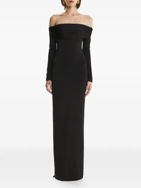 2310 STUDIO off-shoulder long-sleeve maxi dress