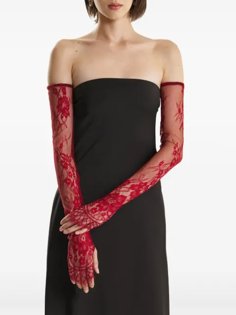 2310 STUDIO lace-floral gloves