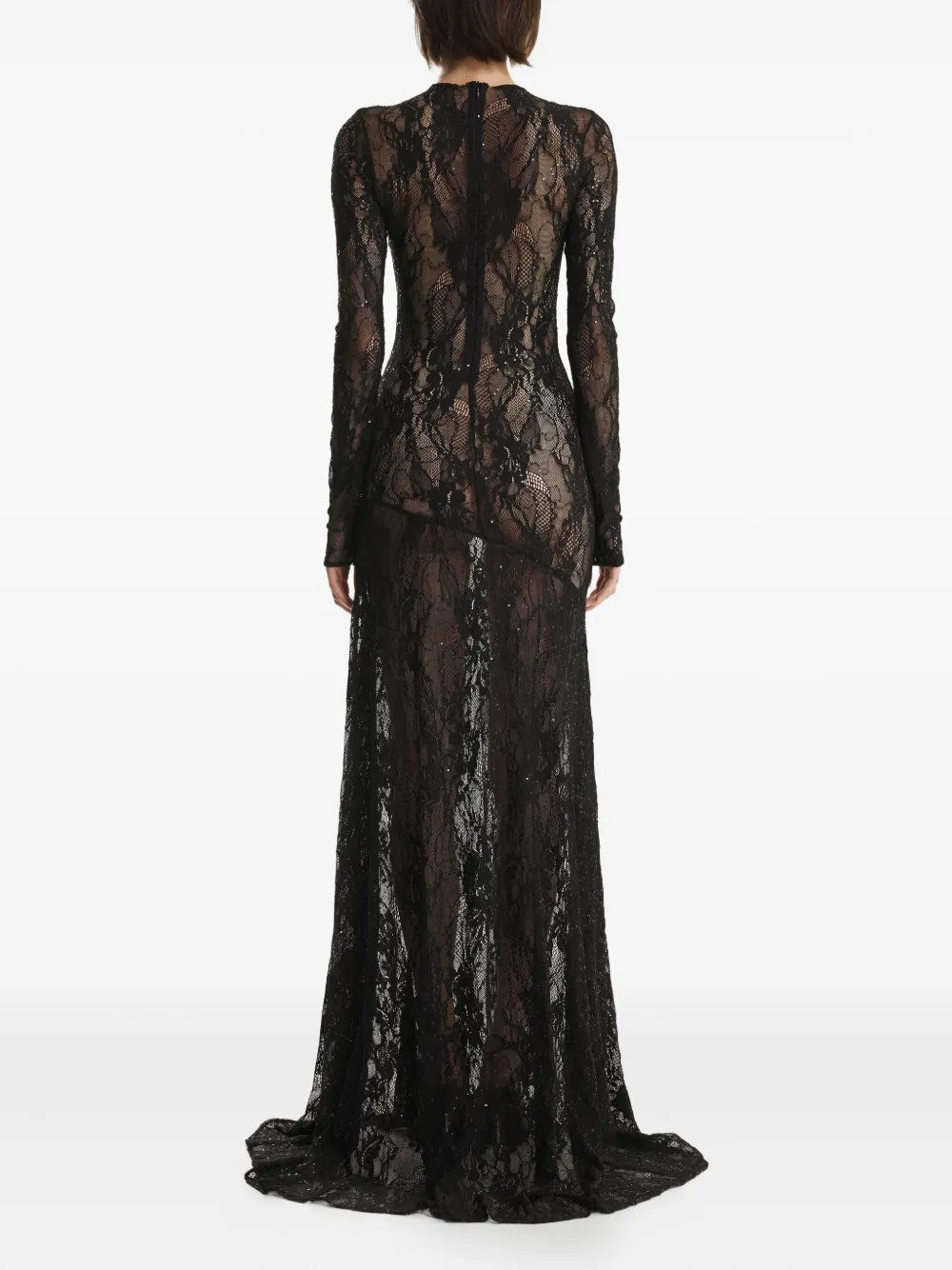 2310 Studio Sequin-embellished Maxi Dress In Black