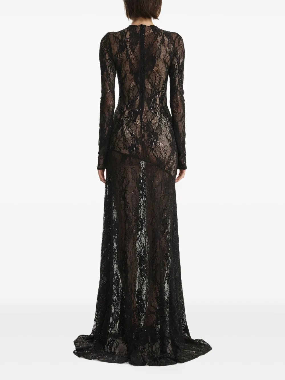  2310 Studio Sequin-embellished Maxi Dress - Black 