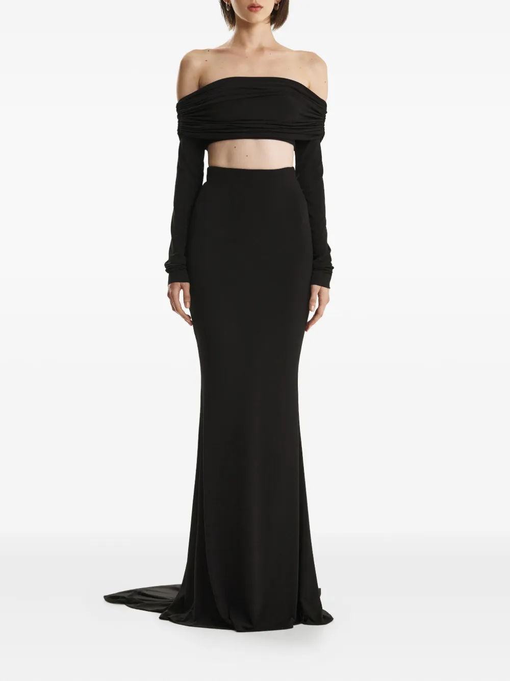 2310 STUDIO off-shoulder draped top | Blouses | Image 2