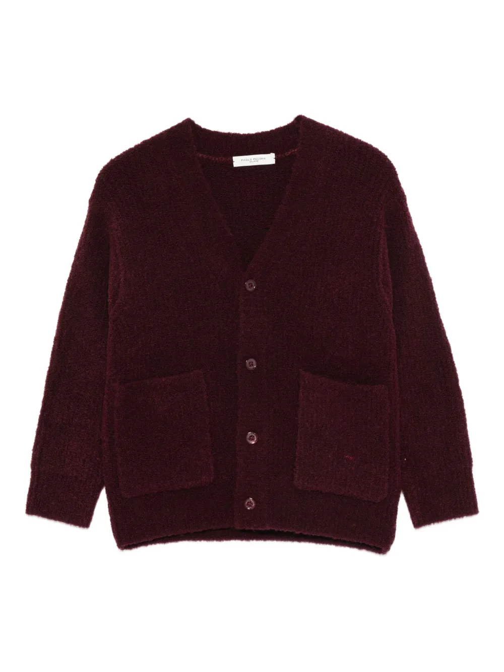 Paolo Pecora Kids button-up cardigan | Red | Image 1