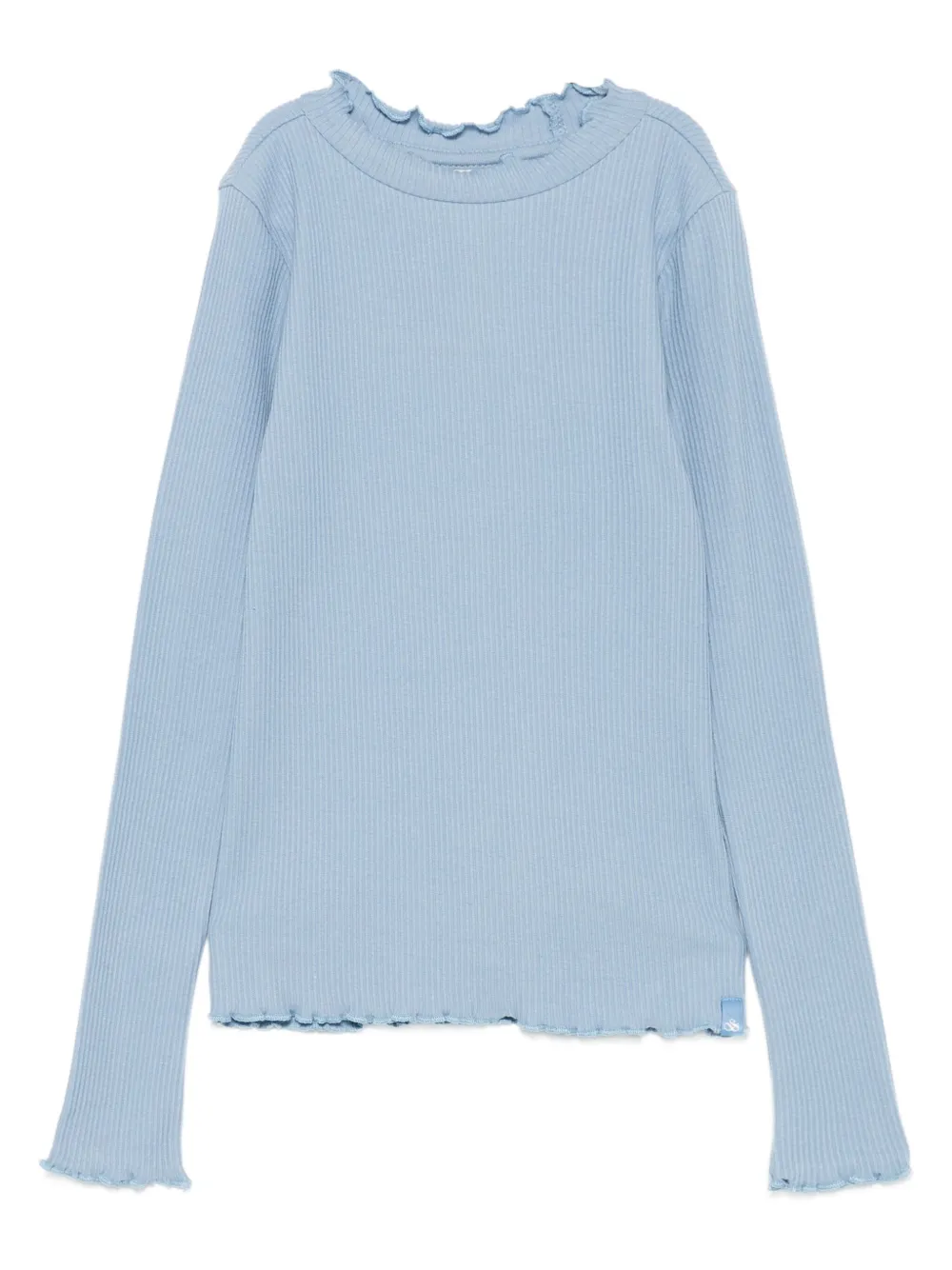Scotch & Soda Kids' Organic Cotton Blend Top In Blue