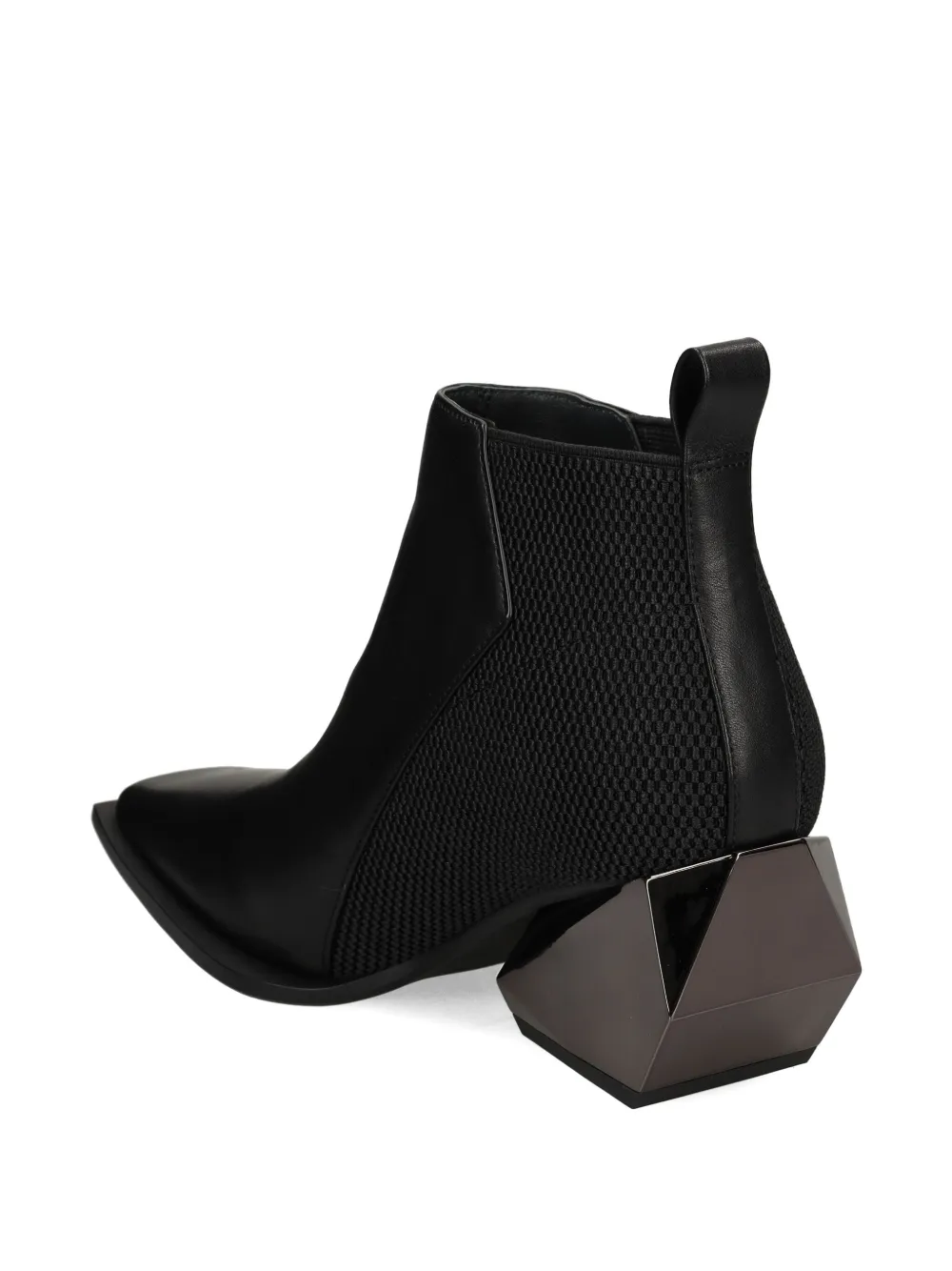 United Nude 60 mm Ricky Mid laarzen Zwart