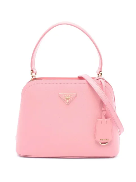 Prada Pre-Owned 2013-2025 Small Saffiano Cuir Matinee satchel