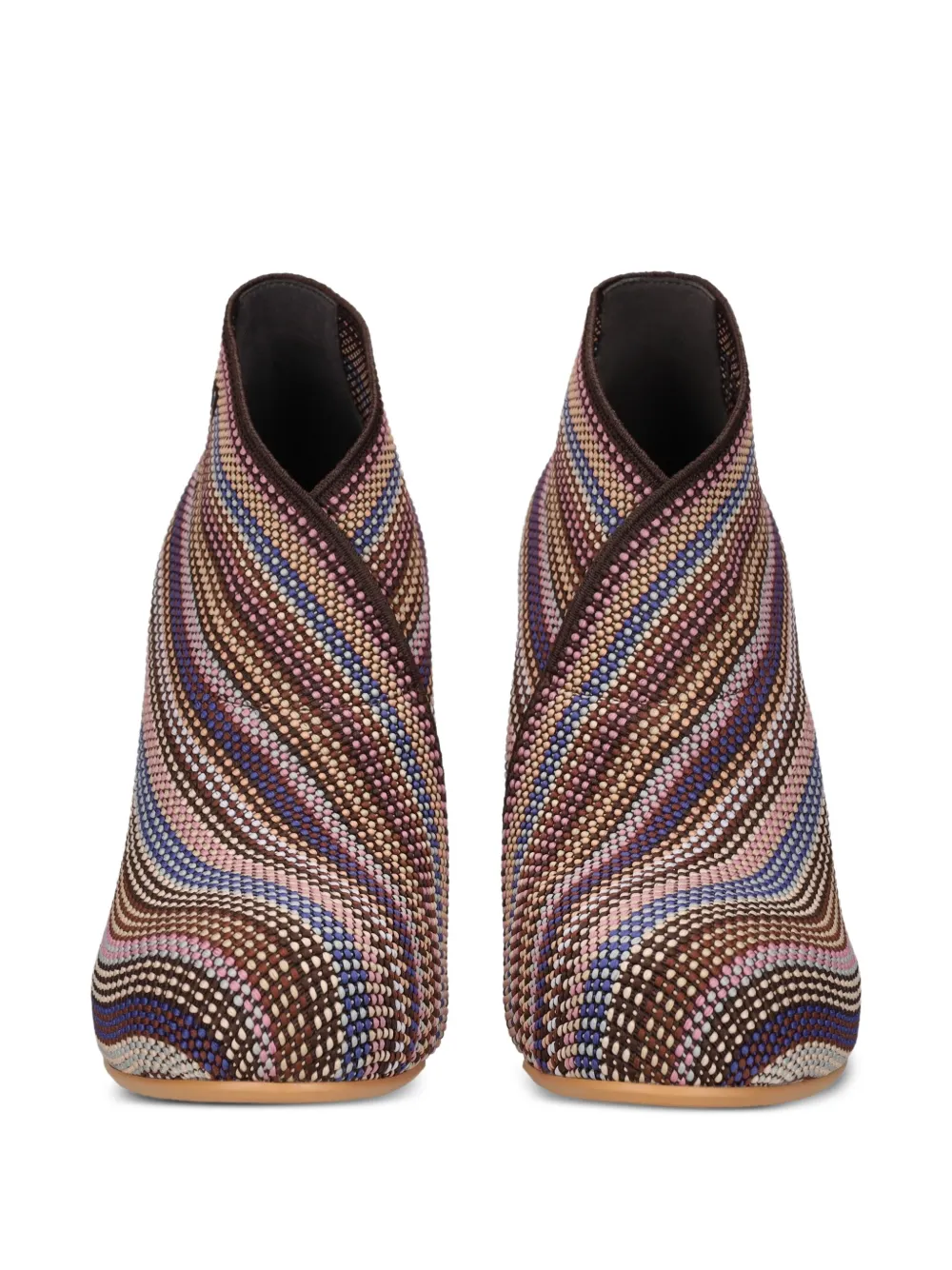 United Nude 60 mm leren laarzen met hak Bruin