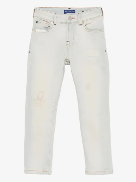 Scotch & Soda Kids jeans con efecto envejecido