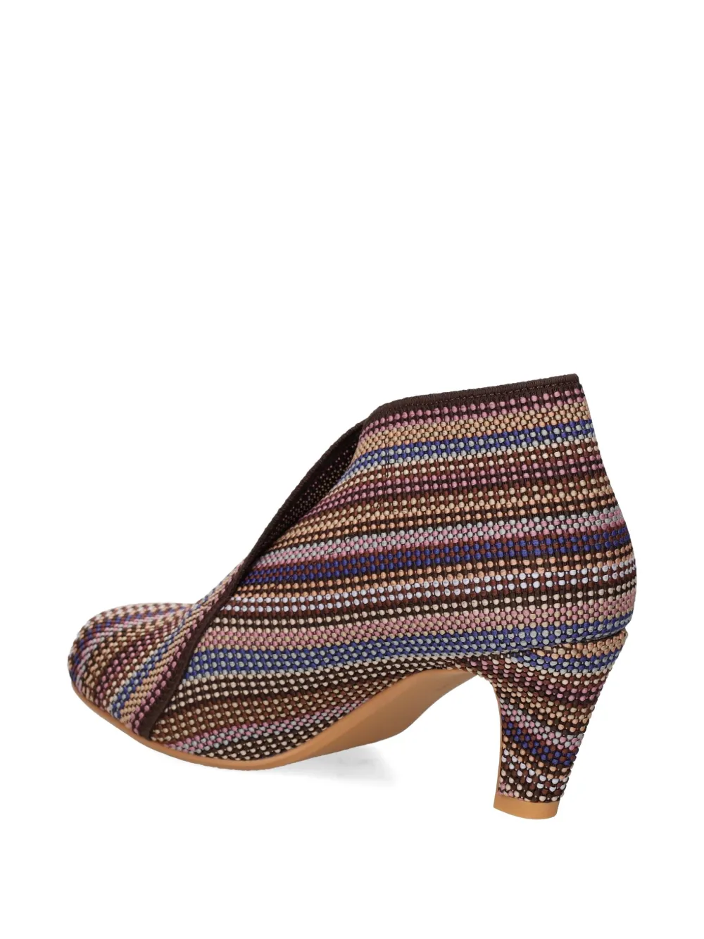 United Nude 60mm Striped Boots In Multi