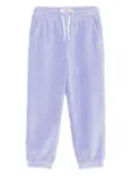 Scotch & Soda Kids logo-patch track pants - Purple