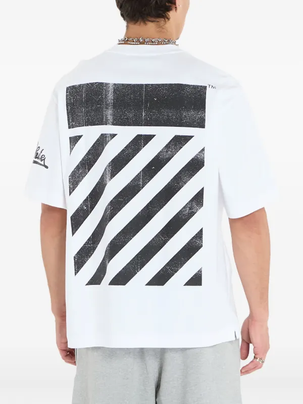 Off-White Big Off Diag Skate T-shirt | White | FARFETCH
