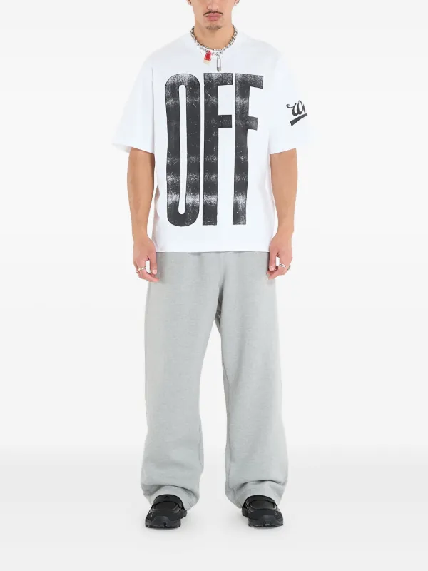 Off-White Big Off Diag Skate T-shirt | White | FARFETCH ID